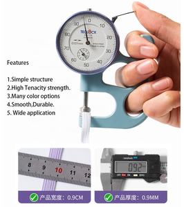 Sangle tressée haute élastique de couleur assortie 6mm cordon élastique <span class=keywords><strong>plat</strong></span> pour la couture de la ceinture et du pantalon taille 144 mètres/rouleau - Product Image 5