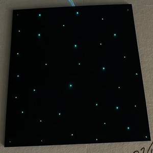 Panneau acoustique de <span class=keywords><strong>plafond</strong></span> suspendu en polyester PET à impression numérique étoilée, <span class=keywords><strong>fibre</strong></span> PMMA, LED, indice de protection IP33, télécommande - Product Image 5