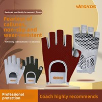 Guantes Deportivos Unisex de Medio Dedo, Antideslizantes, Acolchados, Transpirables, Resistentes a la Abrasión y a las Vescas, para Ciclismo de Montaña y Actividades al Aire Libre