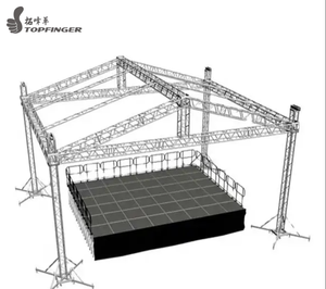 Equipo de escenario Eventos al aire libre y conciertos Estantes de exhibición Sistema de armazón de techo redondo para equipo de escenario/rendimiento - Product Image 1