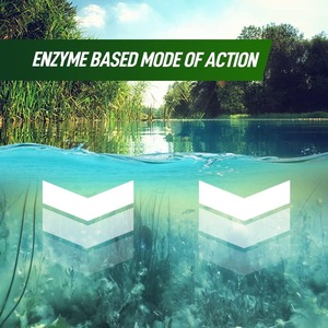 Private Label 1 Lb <b>Bottle</b> Bacteria Enzyme Formula Custom Logo Options Made USA Sludge Pond <b>Cleaner</b> for Aquaculture Equipment - Product Image 6