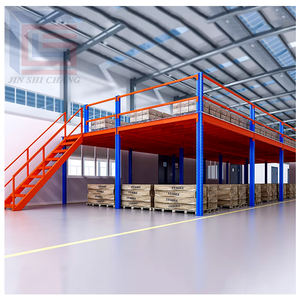 工业平台 阁楼式货架仓 阁楼式货架系统 钢制阁楼货架 库存货架 库房货架 库房货架系统 库房货架系统 - Product Image 1