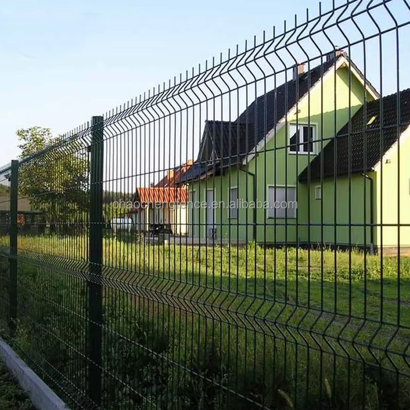 Hot Sale Galvanized Steel Welded Curved 3D Wire Mesh Fence 6ft Safety ...