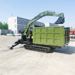 Excavatrice montée sur camion multifonctionnelle pour creuser et charger, pour dumper sur chenilles, excavatrice sur chenilles, travaux agricoles - Product Image 3