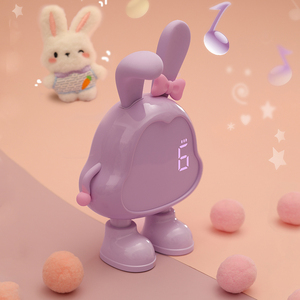 Sáng Tạo Benny Thỏ Đồng Hồ Báo Thức Sinh Viên Quản Lý Thời Gian Trợ Lý Ngủ Ánh Sáng Đồng Hồ Báo Thức Cho Trẻ Em Phòng Ngủ - Product Image 5