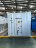 Banc de charge fictif résistif de 3000 kW, type conteneur de 20 pieds, pour test de générateur, avec système de refroidissement
