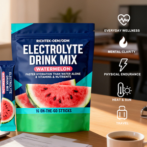 Thức uống bổ sung vitamin gói bột hydrat hóa chất điện giải chất điện giải thanh uống hỗn hợp hương vị dưa hấu hydrat hóa - Product Image 4