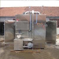 Four à fumage électrique et à gaz pour poulet entier, bacon, poisson et viande, idéal pour la restauration