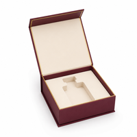 Boîte en carton ivoire pour parfum avec insert premium pour flacon de parfum, emballage cadeau, présentoir d'exportation