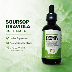 OEM/ODM - Extracto Líquido de Guanábana de Grado Alimenticio de 60ml de Rápida Absorción, Suplemento Dietético para Adultos con Aceite Sólido de Gordolobo, ¡Gran Venta! - Product Image 2