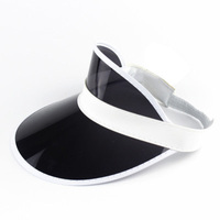 ALLCH RTS Chapeau de Pare-Soleil Réglable Sport Chapeau de Plage Extérieur Protection UV Chapeau de Soleil pour Femmes Hommes Filles Casquette Transparente Transparente