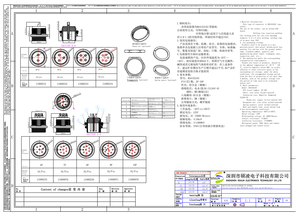 Soulin Gx16 электронный датчик, 9-контактный авиационный штекер, Мужской Женский авиационный соединитель, сварочный кабель - Product Image 5