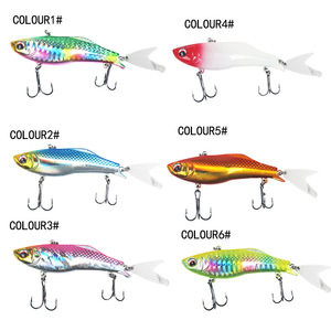 เหยื่อปลอม Vibra Lure แบบจมน้ำ น้ำหนัก 8.5 กรัม-16 กรัม สำหรับตกปลาทะเล เช่น ปลากะพง ปลาทู ปลาหัวดำ ตีไกล - Product Image 2