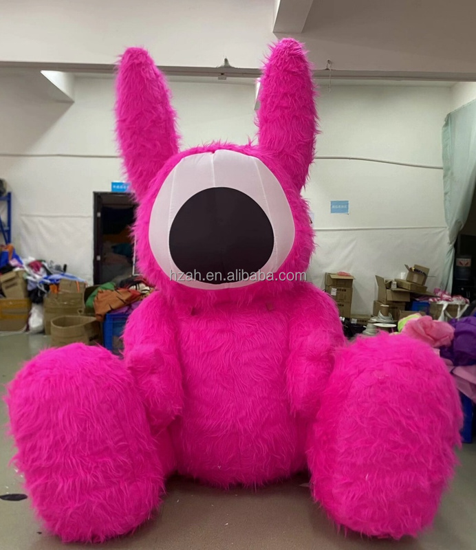 Plush Easter Bunny Cartoon Balloon Inflatable