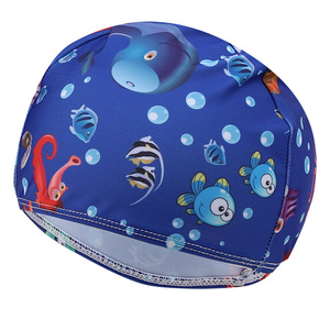Casquettes de natation en tissu imprimé de dessins animés pour garçons et filles Casquettes rebondissantes confortables pour le <span class=keywords><strong>sport</strong></span> Imprimé numérique mignon et pour le <span class=keywords><strong>sport</strong></span> - Product Image 5