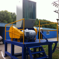 Baril de plastique, pièces, bouteille pour animaux domestiques, HDPE PP, broyeur de plastique dur, Machine, prix de gros