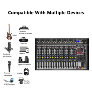 GAX-PMX16 trộn giao diện điều khiển with16 <span class=keywords><strong>DSP</strong></span> hiệu ứng cho Máy tính chơi - Product Image 5