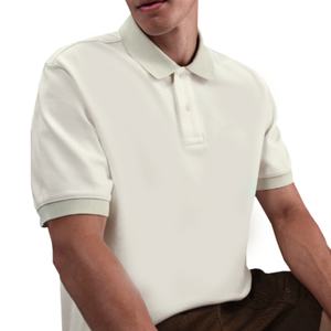 เสื้อยืดคอกลมผู้ชาย สำหรับใส่ทำงานประจำวัน ฤดูร้อน เรียบง่าย ผ้าฝ้ายแท้ แขนสั้น - Product Image 4