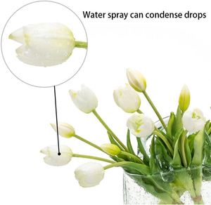 Ramo de Tulipanes Artificiales de PVC de Alta Calidad al por Mayor, Flores Europeas Realistas para Bodas, Navidad, Halloween, Año Nuevo - Product Image 3