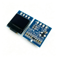 Modul Tampilan OLED 0.49 Inci SSD1306 64X32 I2C IIC Layar Putih untuk Arduino STM32 AVR Proyek DIY Tertanam M106