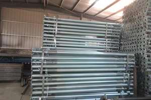 調節可能なアルミニウムドライウォールサポートプロップロッドポール亜鉛メッキ伸縮性ホテル装飾天井足場 - Product Image 5