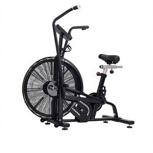 Vélo à résistance à l'air de type nouveau (en métal) à usage commercial, capacité de 280 kg, équipement de fitness avec fonctions <span class=keywords><strong>cardio</strong></span> - Product Image 1