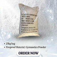Carbonato de Magnesio BOYU MgCO3, Polvo para Deportes, Escalada en Roca, Uso Industrial y Alimentario, Pureza del 40%-44%, Aditivo Alimentario