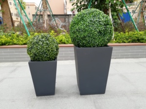 Vaso da Fiori Quadrato in <span class=keywords><strong>Cemento</strong></span> per Esterni, Leggero e Resistente, Vendita Diretta dalla Fabbrica - Product Image 5