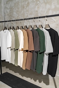 385G vente en gros personnalisé OEM marque impression surdimensionné blanc hommes T-shirt course T-shirt vêtements de sport T-shirt pour hommes - Product Image 3