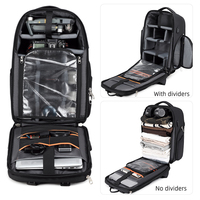 Mochila Impermeable para Cámara DSLR, Gran Capacidad, para Cámara DSLR, Dron, Fotografía Profesional, Todo en Uno, Mochila para Portátil