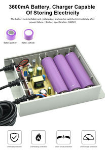 تخفيضات كبيرة على بطارية ليثيوم UPS صغيرة <span class=keywords><strong>12V</strong></span> 9V <span class=keywords><strong>5V</strong></span> جهاز توجيه صغير يعمل بالطاقة الاحتياطية <span class=keywords><strong>DC</strong></span> محولات طاقة - Product Image 2