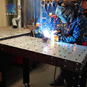 โต๊ะเชื่อมแบบ 3 มิติ รุ่นใหม่ TKweld ได้รับการรับรองมาตรฐาน CE คุณภาพสูง ผลิตจากเหล็ก Q355 หนา 0.5 มม. พร้อมระบบพลาสมาไนไตรดิ้ง สถานีบัดกรี D16/D28 ใช้แบตเตอรี่ - Product Image 4