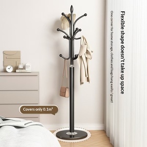 <span class=keywords><strong>Appendiabiti</strong></span> <span class=keywords><strong>da</strong></span> Terra Personalizzato <span class=keywords><strong>per</strong></span> <span class=keywords><strong>Camera</strong></span> <span class=keywords><strong>da</strong></span> <span class=keywords><strong>Letto</strong></span>, Stile Semplice con Ganci <span class=keywords><strong>per</strong></span> Vestiti e Cappotti - Product Image 2