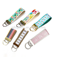 Porte-clés en alliage de zinc tissé avec logo personnalisé, drapeau de la Suède, vente en gros 2026, porte-clés en tissu, souvenir touristique suédois pour cadeaux promotionnels