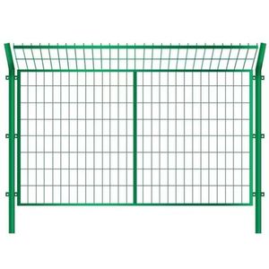 Großhandel kunden spezifisch 358 Hochs icherheitszaun Langlebige Gartens icherheit Stahl Eisen verzinkt Rahmen - Product Image 3