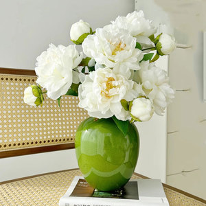 Vase en céramique <span class=keywords><strong>Art</strong></span> Déco haut de gamme, nouveau, petit, en porcelaine craquelée, écologique, pour table, avec un design <span class=keywords><strong>Art</strong></span> Déco distinctif - Product Image 3