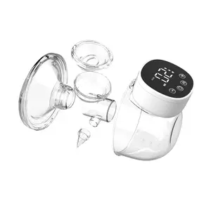 2023 New Arrival 180ML BPA Free 3 Modes 9 Levels Portable Wireless Hands Free Electric Wearable Breast Pump