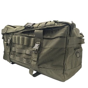 Bolsa de lona de viaje Universal, 56-75L, gran capacidad, bolsa de gimnasio verde militar, mochila de Fitness Unisex, multifuncional - Product Image 1