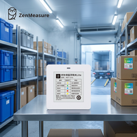 Receptor de Datos Inalámbrico de Alto Rendimiento ZenMeasure para Monitoreo Ambiental en Tiempo Real Compatible con GSP, Gateway IoT