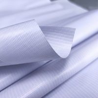 Bâche PVC personnalisable en taille et couleur, bannière flexible 220-610 g/m², idéale pour la couverture extérieure et les supports publicitaires