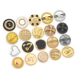 KUNSHUO <b>Button</b> Factory Rhinestones ladies Clothes Clothing Coat Shank Metal Custom Crystal 20mm 28 mm women <b>button</b> for ladies - Product Image 3