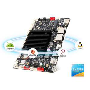 לוח פיתוח Rockchip RK3588 שמונה ליבות 8K HD Lvds  4 ג'יגה-בייט זיכרון פנימי + 128 ג'יגה-בייט זיכרון RAM אנדרואיד 13 לינוקס AI רובוט לוח אם תעשייתי - Product Image 1