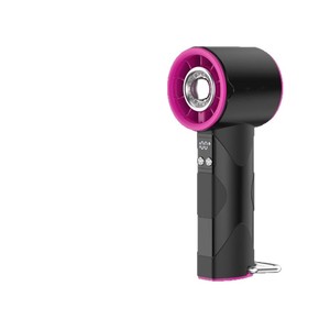 Ventilatore Portatile Mini ad Alta Velocità 2026, Ricaricabile USB, Display Digitale 100 Velocità, Potente Torcia Turbo, Velocità del Vento <span class=keywords><strong>9m</strong></span>/s - Product Image 6