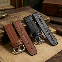 Bracelet en cuir véritable et silicone Quickfit 20 mm 26 mm 22 mm pour Garmin Fenix 8 Pro 7 7X 7S 6 5 Epix Pro Tactix 8 Instinct 3