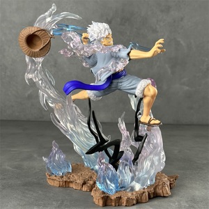 Figurine d'action GK One Piece Sun God Five-Stage Nika <span class=keywords><strong>Luffy</strong></span>, Statue PVC Anime Résonance de la Bannière des Chapeaux de Paille, Marque XinS, 14 ans - Product Image 2