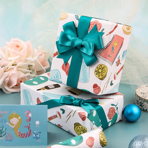 Vente en gros 80g de papier kraft pour la Saint Valentin rouleau de papier d'emballage pour cadeau de luxe 43*300cm - Product Image 2