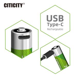 Juguete con Luz LED CITICITY, Paquete de 4 Baterías Recargables AA 14500 de 2000mAh y 1.5V, Más de 1500 Ciclos, Juguetes Eléctricos Luminosos - Product Image 5