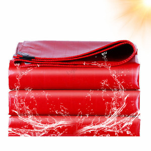 LVJU – bâche personnalisée en PVC, bâche en PVC rouge, fournisseur <span class=keywords><strong>de</strong></span> Guangzhou - Product Image 1