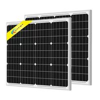 Panneau solaire monocristallin Huayang TXW de petite taille, mini, 12V 18V, demi-cellule, tout noir, 30W-40W, 158,75 mm, efficacité 18,6 %, PV