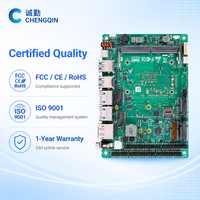 Carte mère industrielle 3,5 pouces intégrée Wildcat Lake DDR5 double LAN 2,5G 6 ports COM DC 9-36V OEM ODM